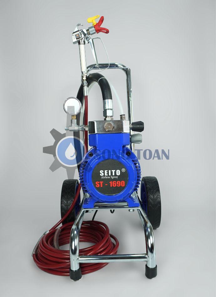 máy phun sơn nước, sơn epoxy 